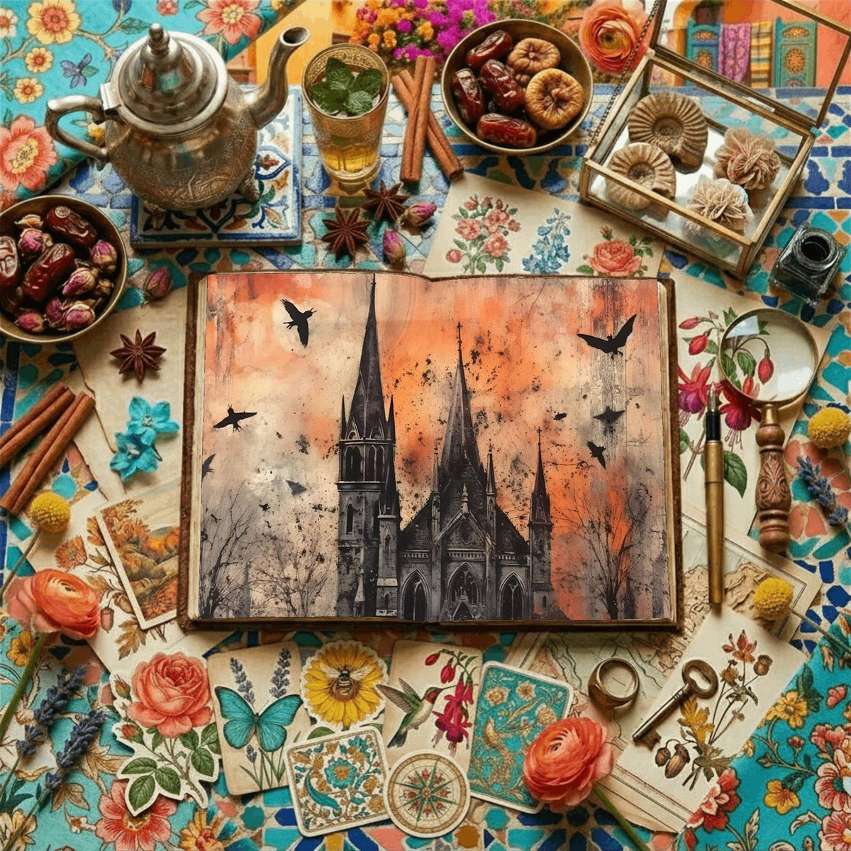 Gothic Digital Papers