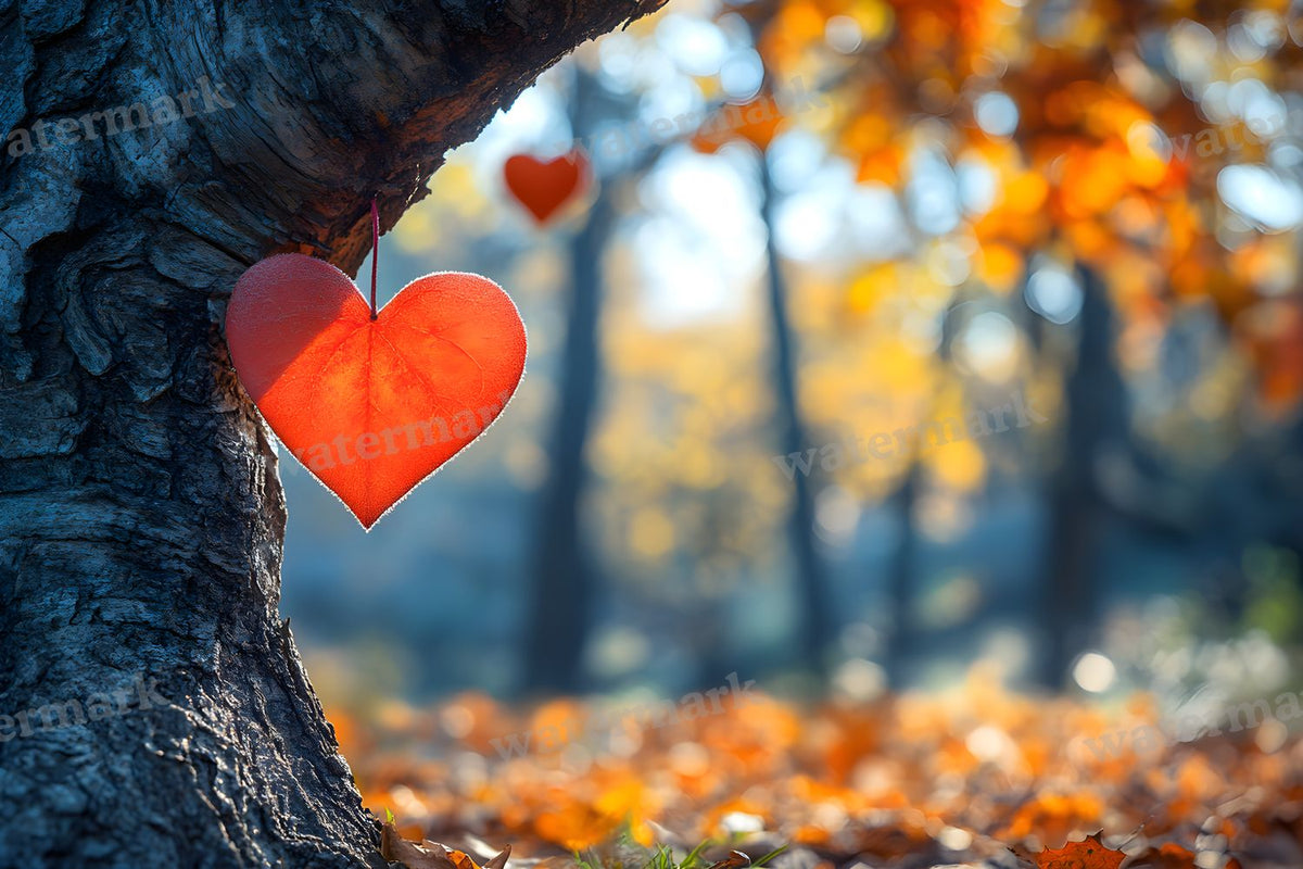 Valentine digital photo backdrop for photo editing, preview 47