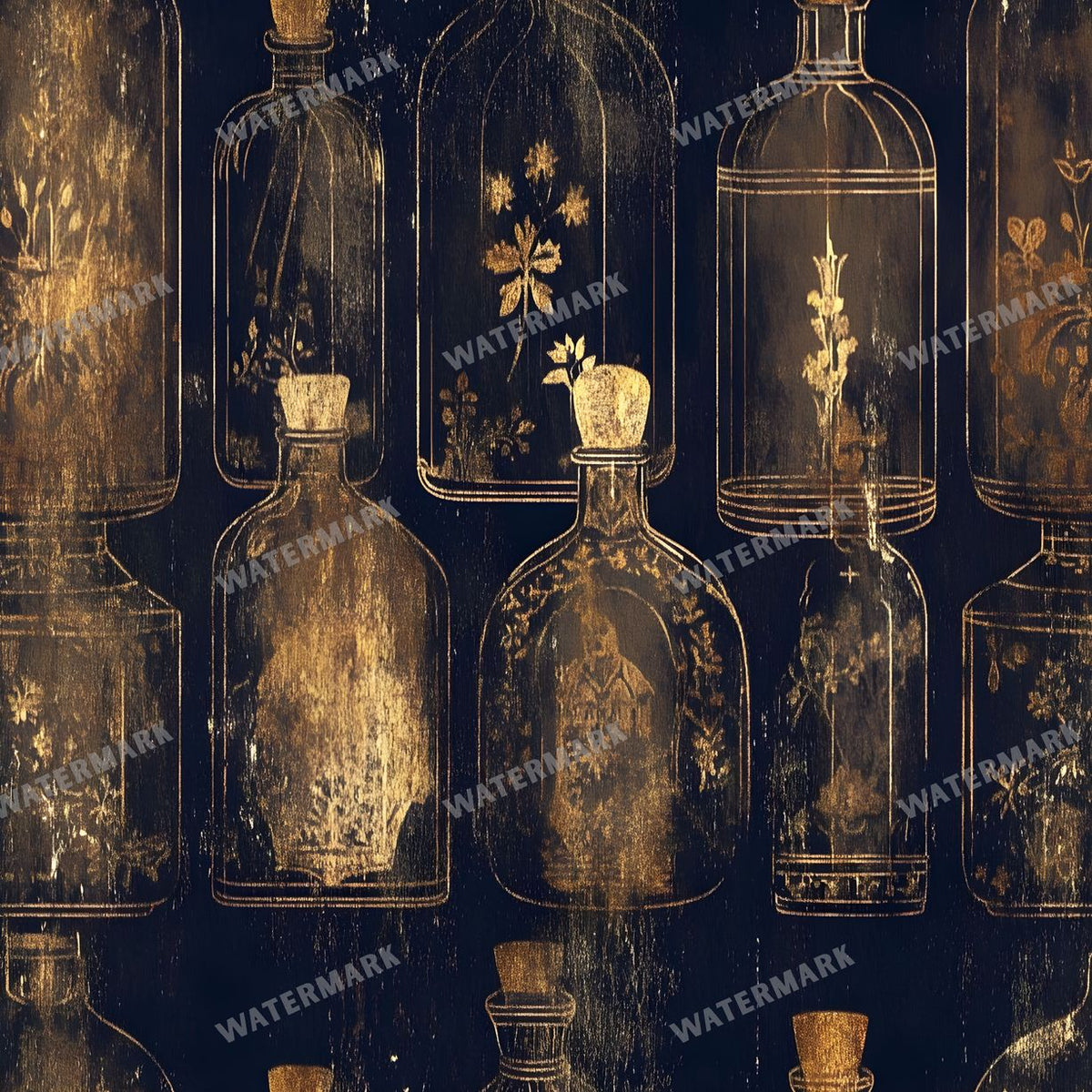 Witchcraft Seamless Pattern
