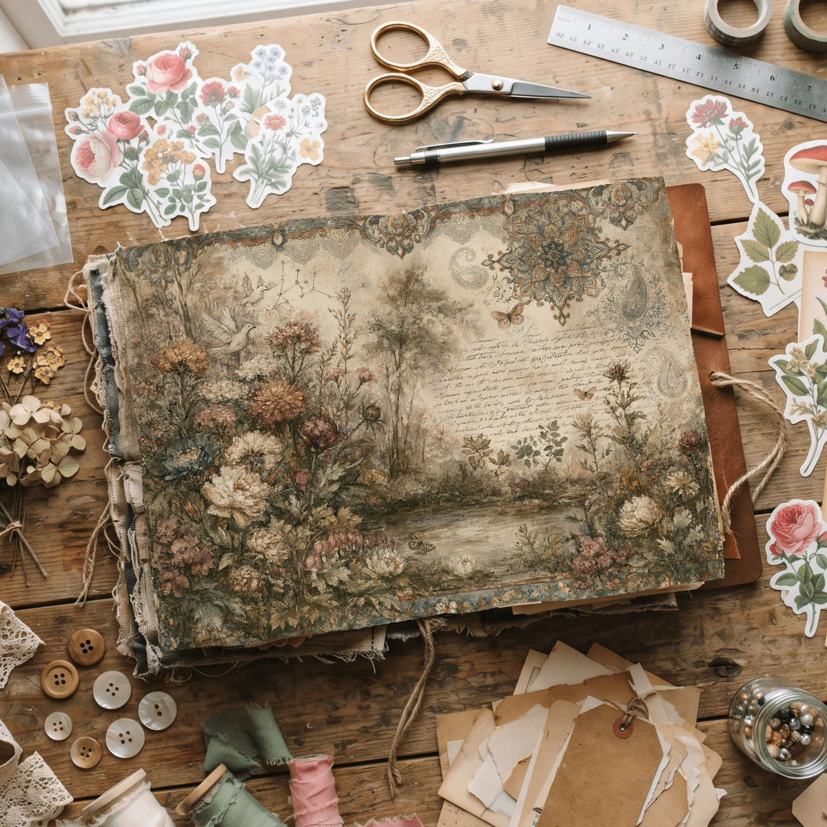 Carefree Bohemian Printable Paper