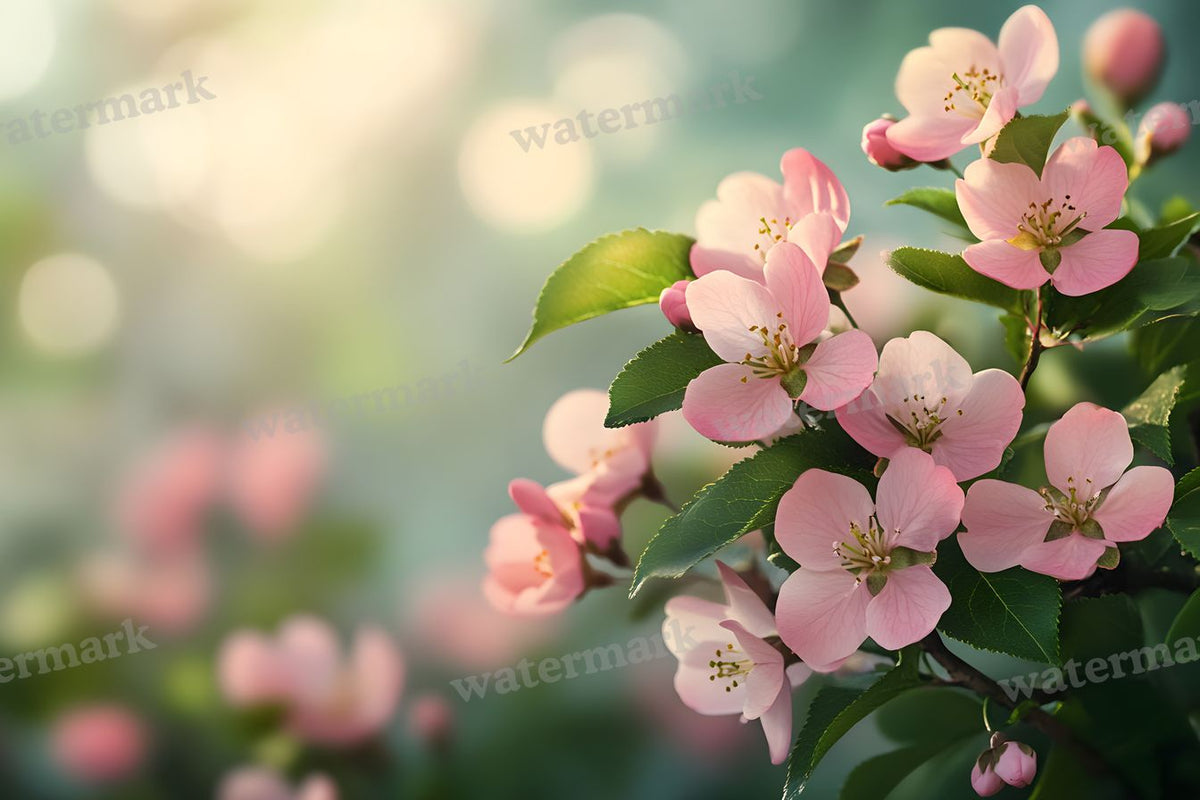 Spring Blossom Escape Backdrop Images
