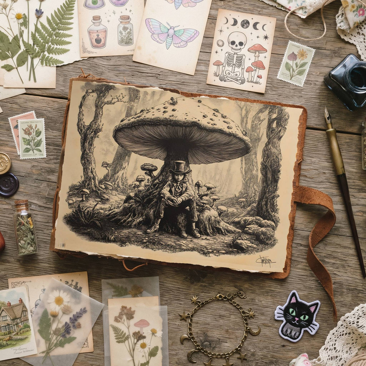 Alice In Wonderland Digital Papers