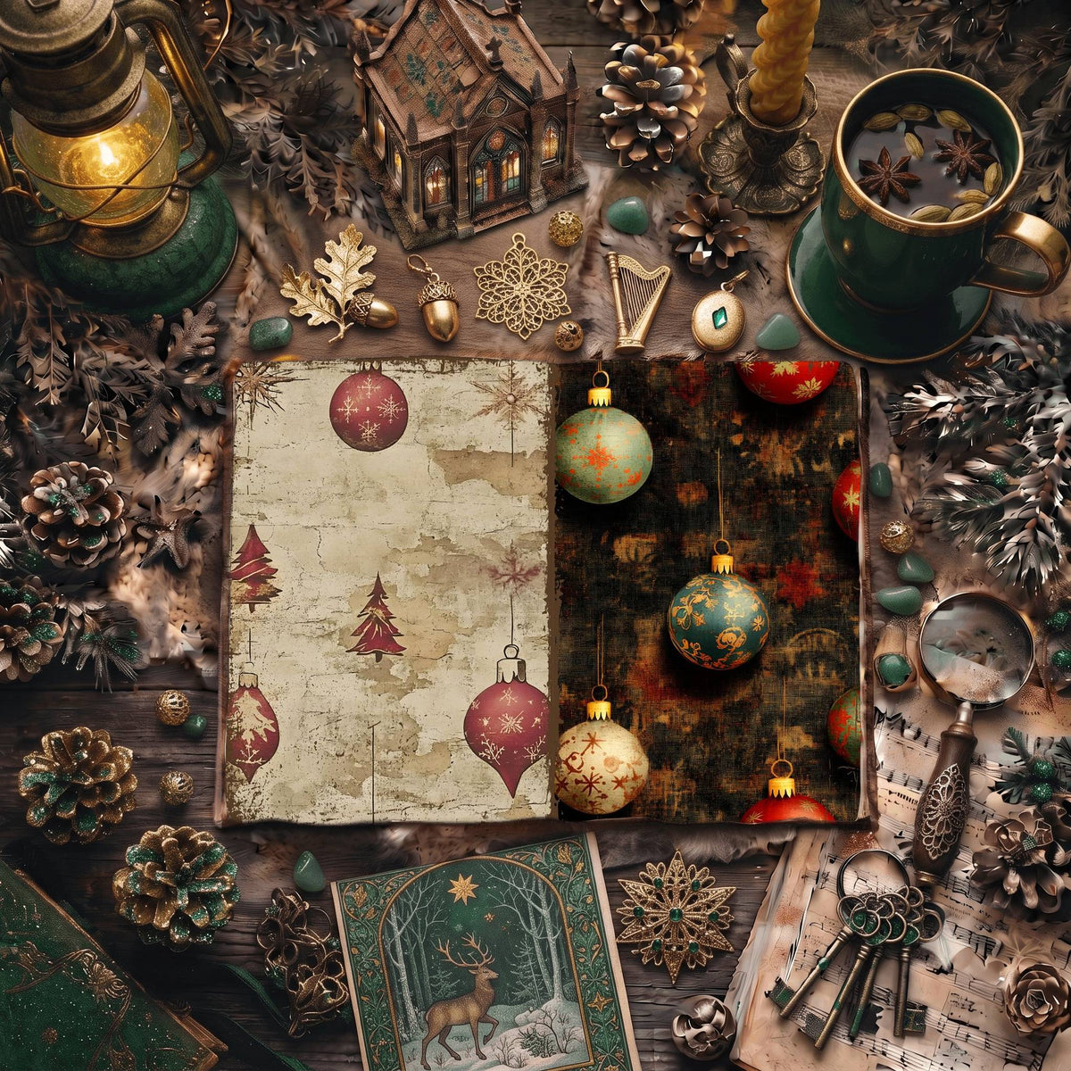 Christmas Digital Papers