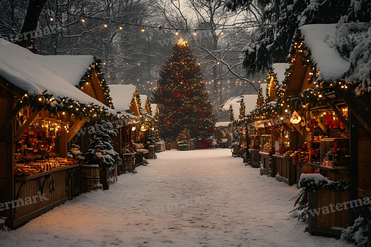 Classic Christmas Backdrop Images