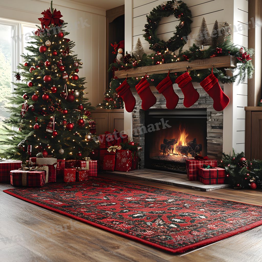 Classic Christmas Backdrop Images