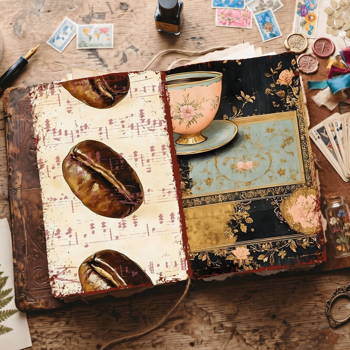 Coffee Digital Papers