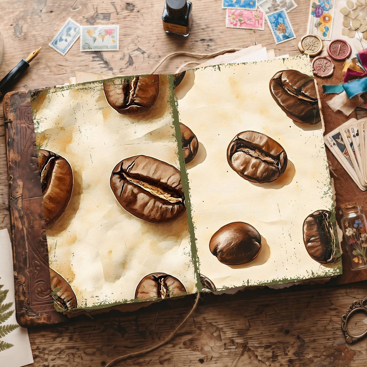Coffee Digital Papers