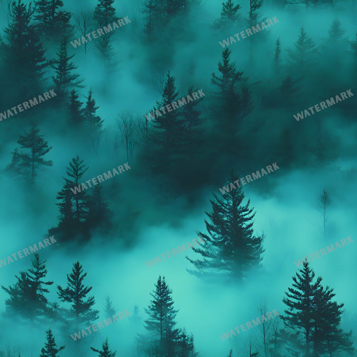 Forest Seamless Pattern