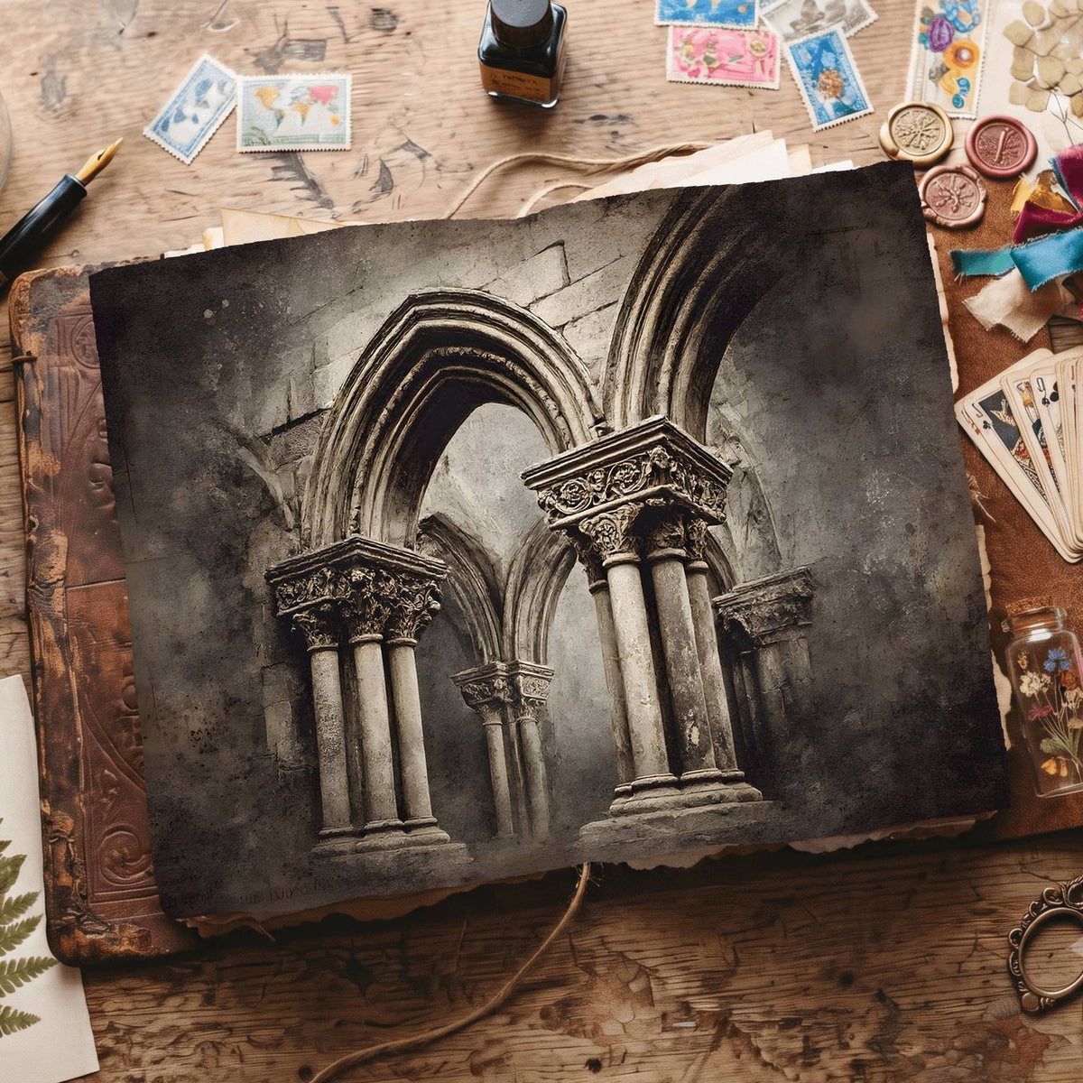 Gothic Digital Papers
