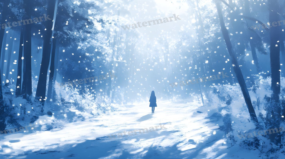 Winter Snow Backdrop Images