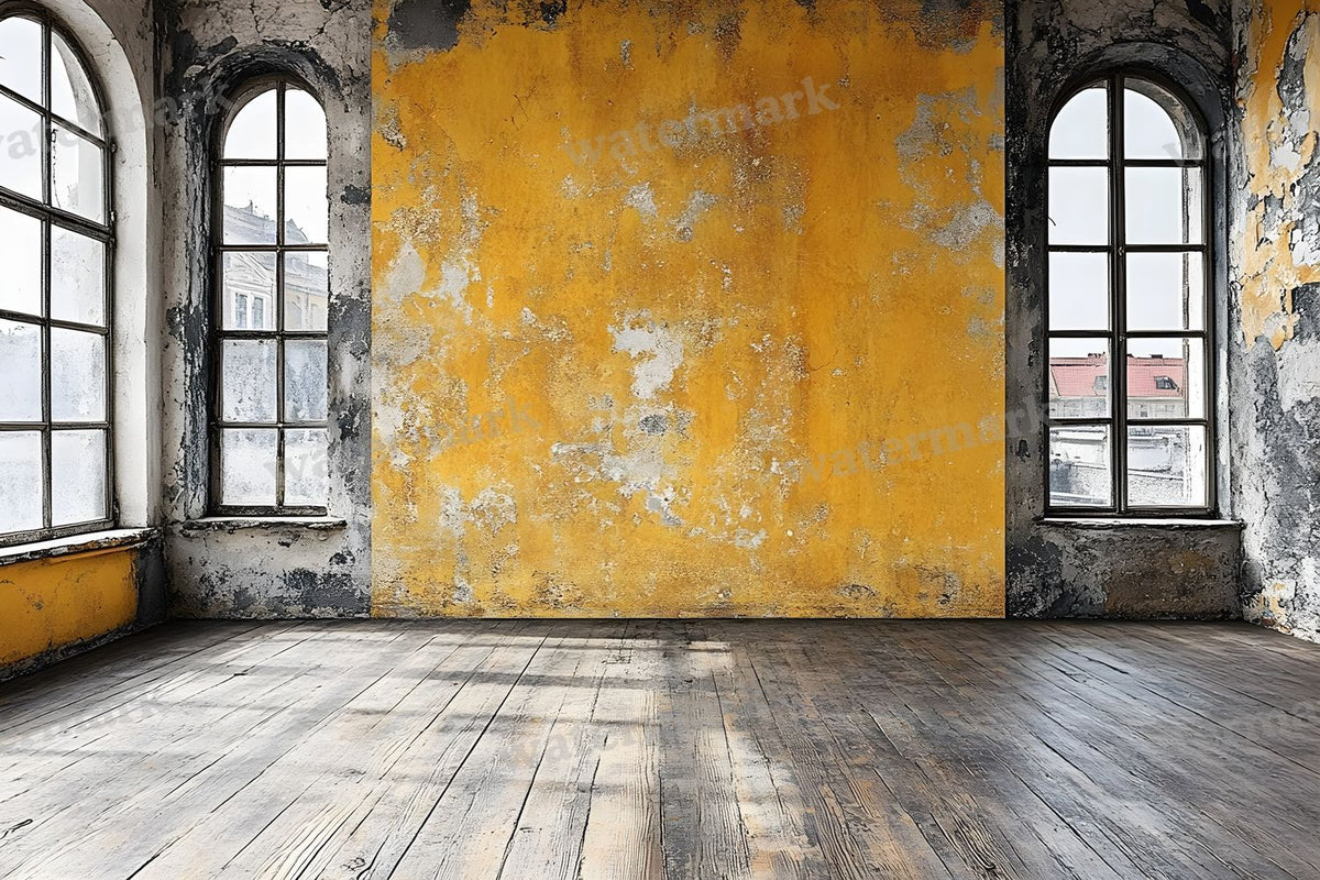Yellow Vintage Room Backdrop Images