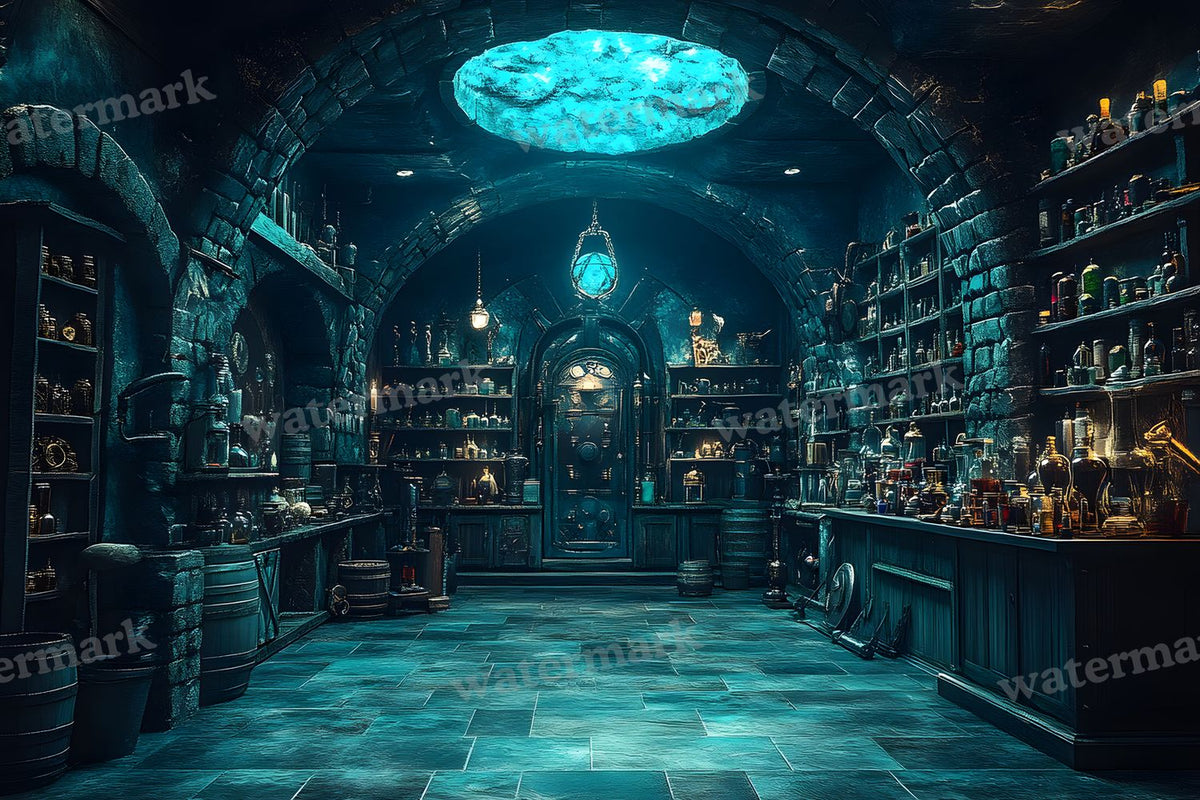 Alchemist Corner Study Backdrop Images