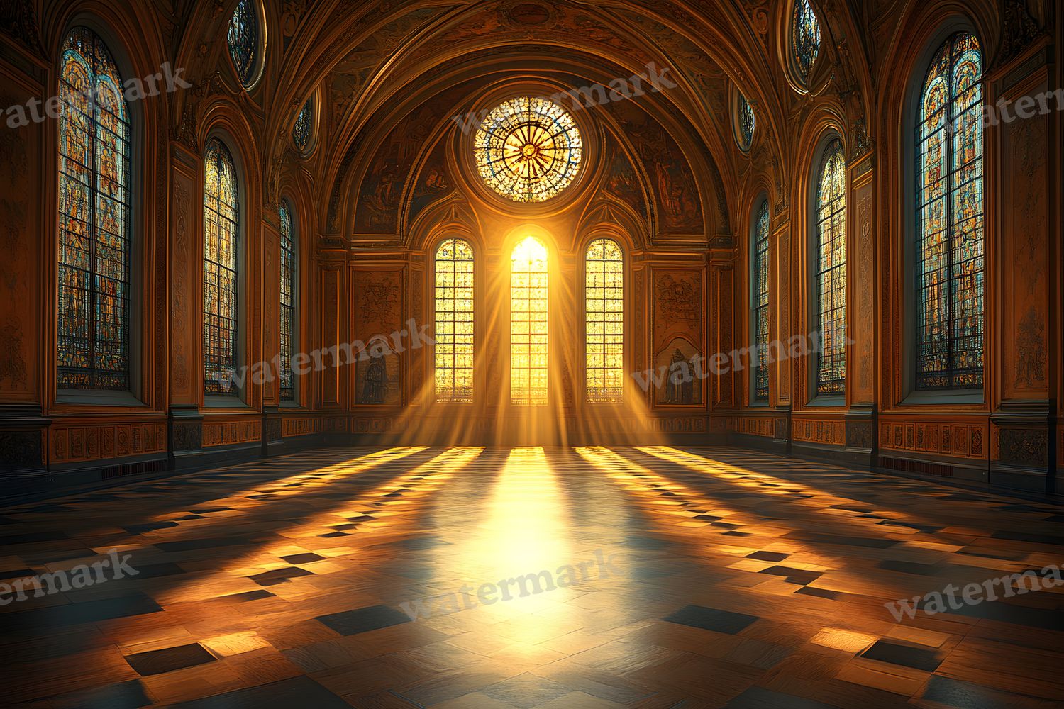Amber Gallery Backdrop Images