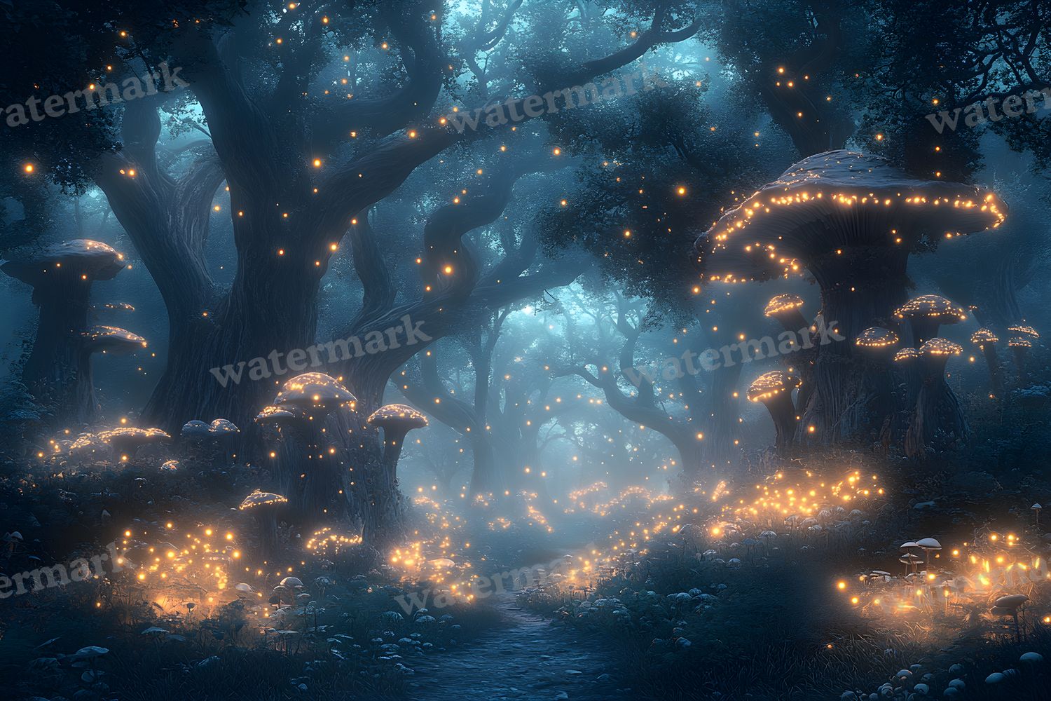 Ancient Fairytale Forest Backdrop Images