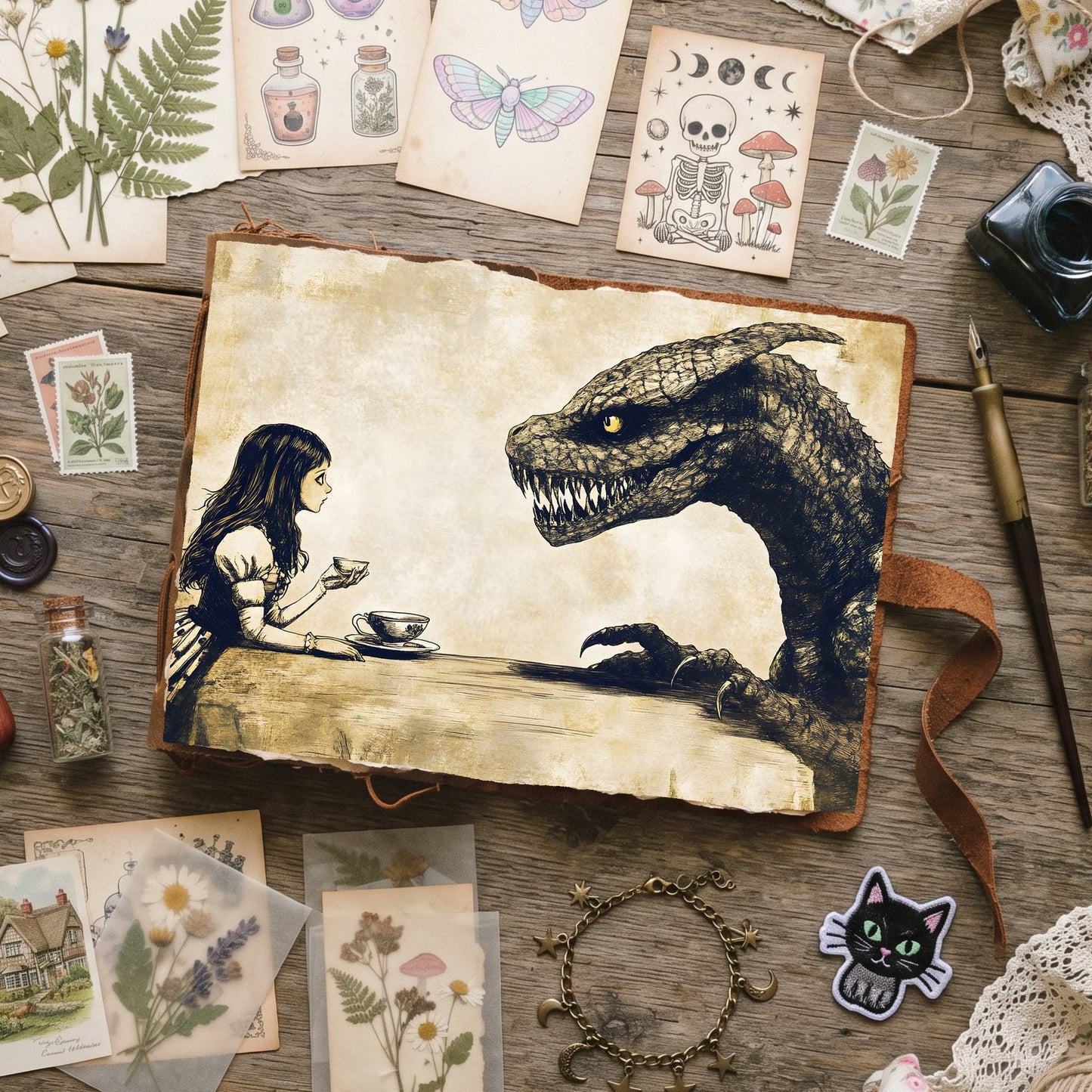 Alice In Wonderland Digital Papers