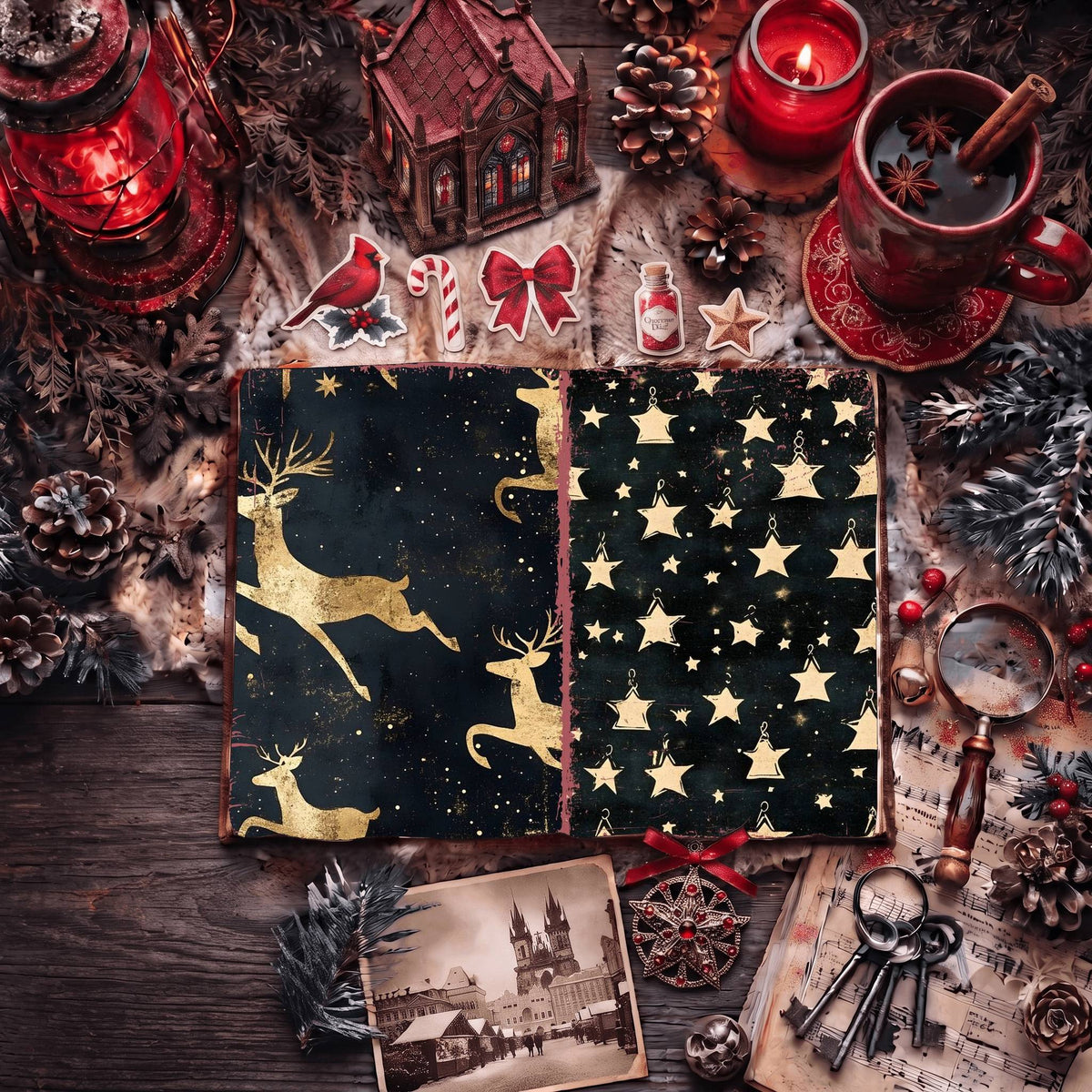 Christmas Digital Papers