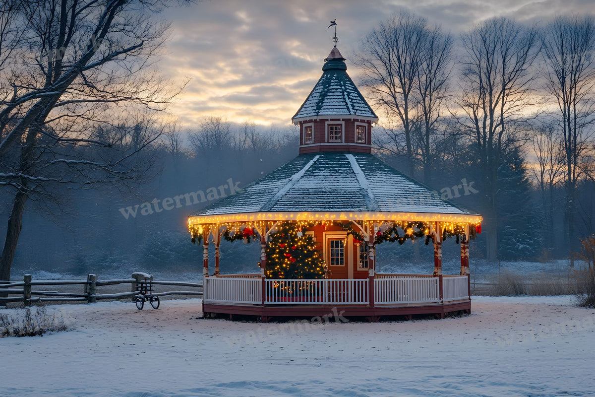Classic Christmas Backdrop Images