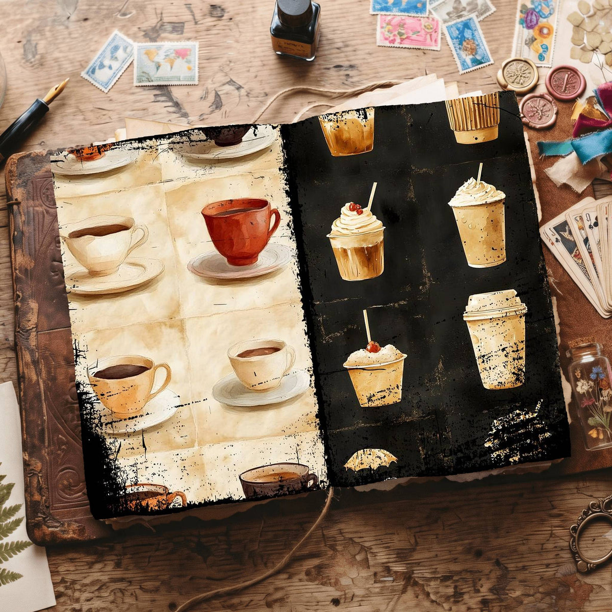 Coffee Digital Papers
