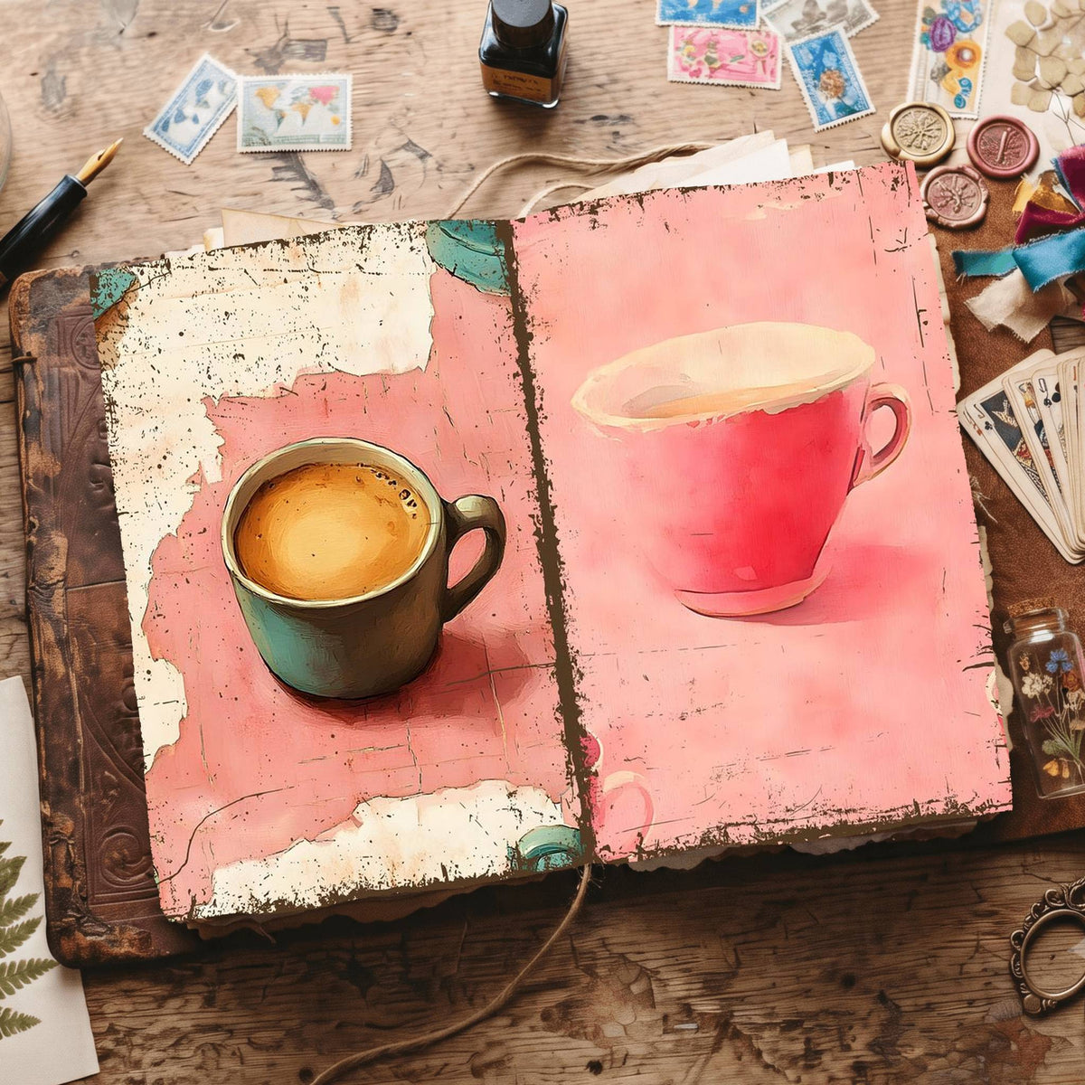 Coffee Digital Papers