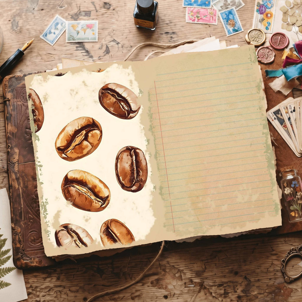 Coffee Digital Papers