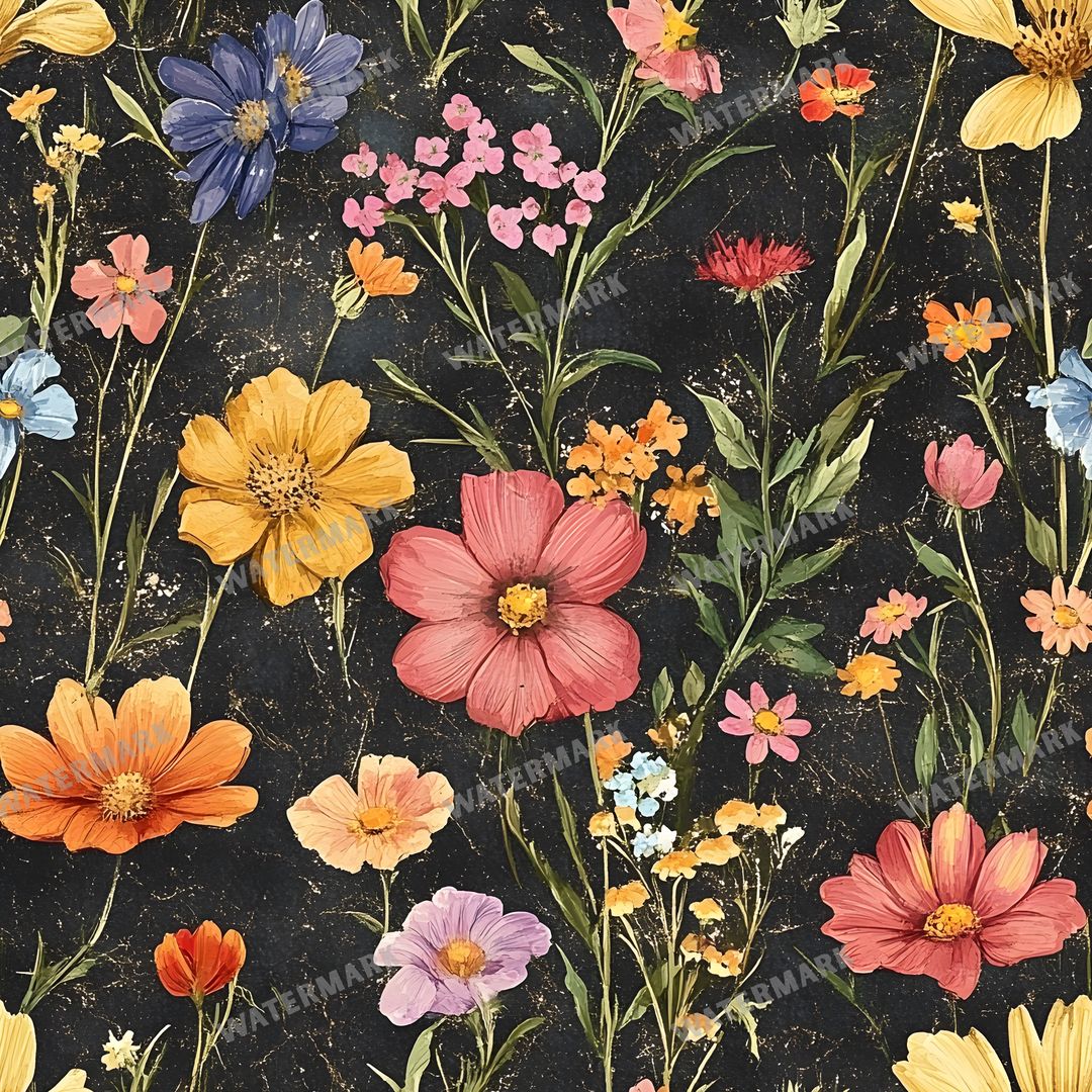 Floral Seamless Pattern