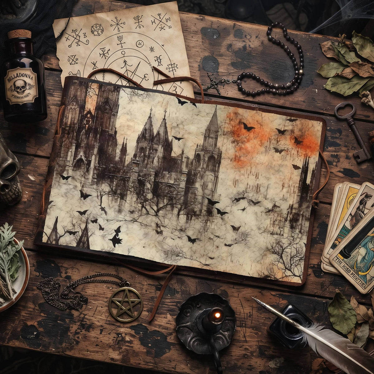 Gothic Digital Papers
