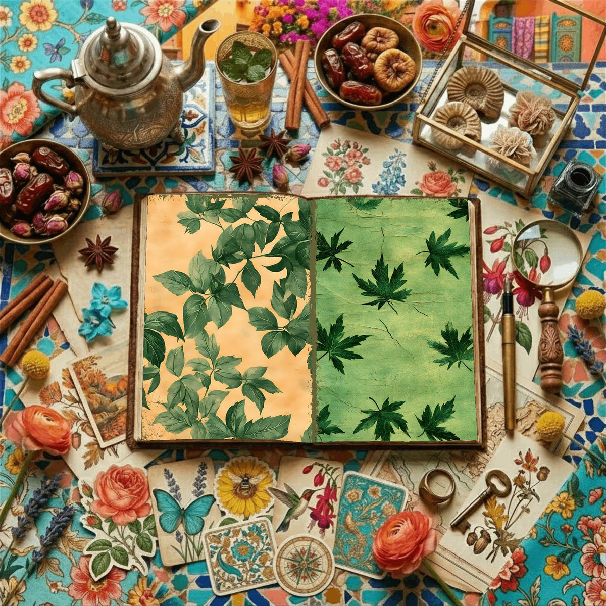 Leafy Digital Papers
