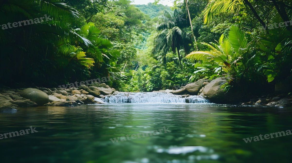 Tropical Forest Backdrop Images