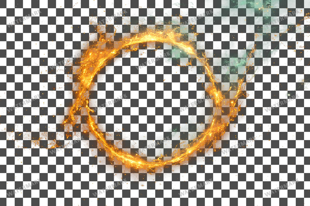 Witch Portal PNG overlay on a transparent checkered background, preview 50