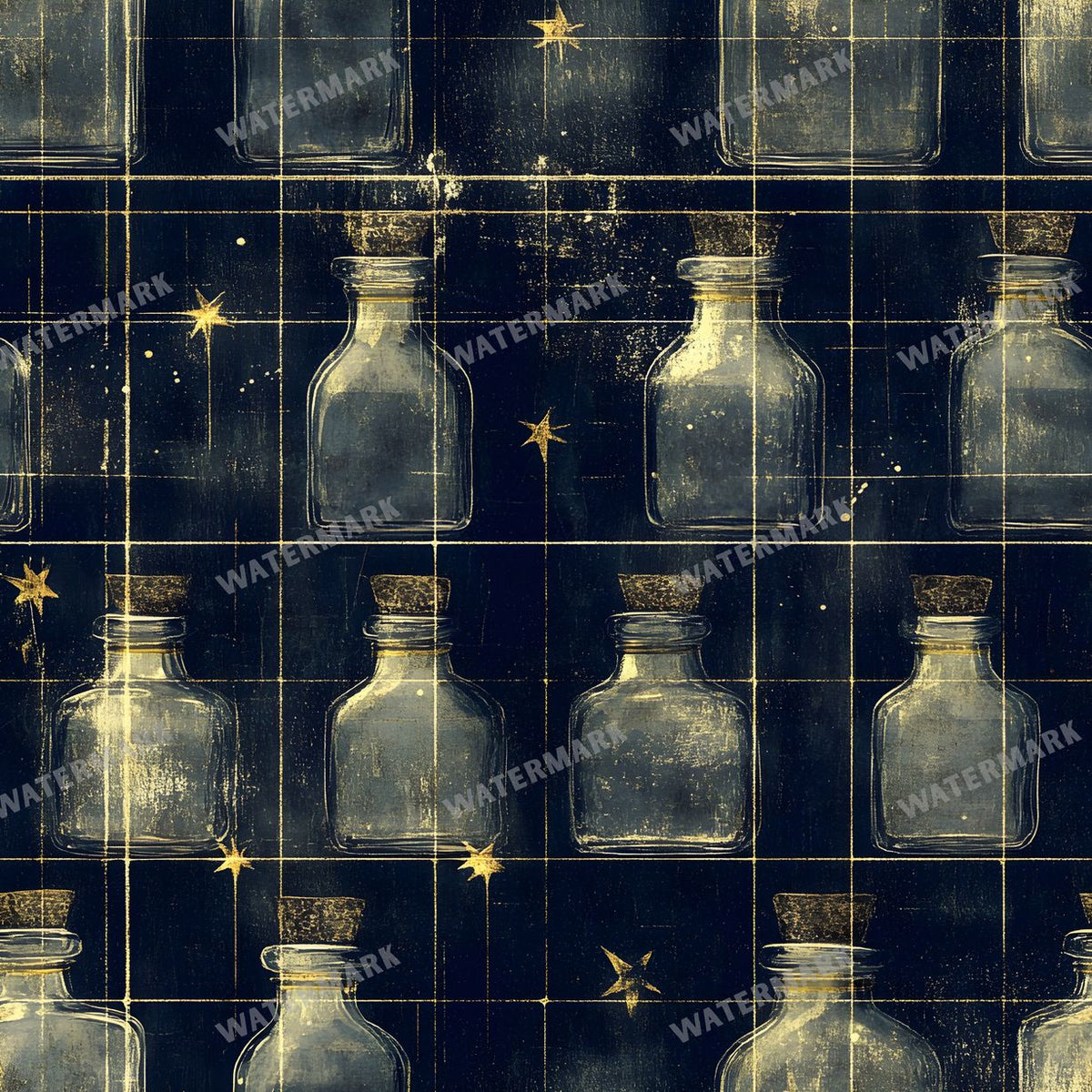 Witchcraft Seamless Pattern
