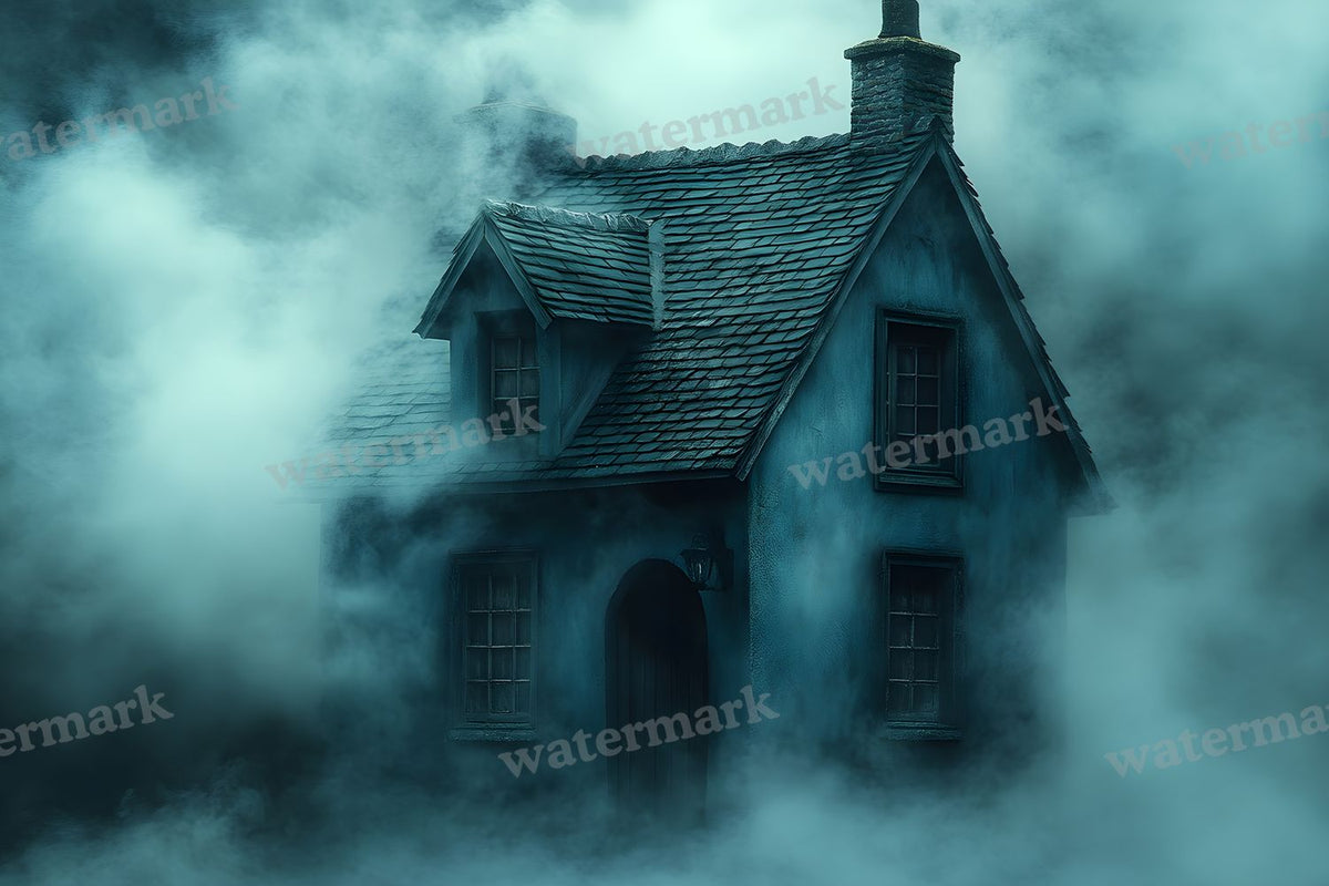 Witchs Hut Backdrop Images
