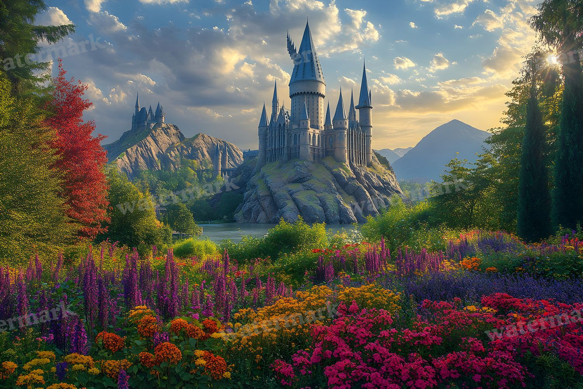 Wizarding School Backdrop Images