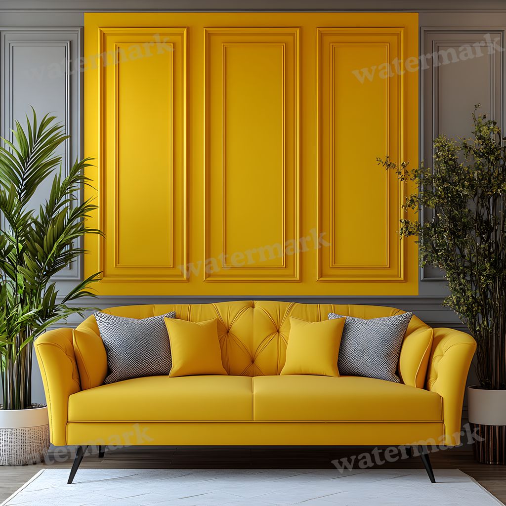 Yellow Pastel Room Backdrop Images