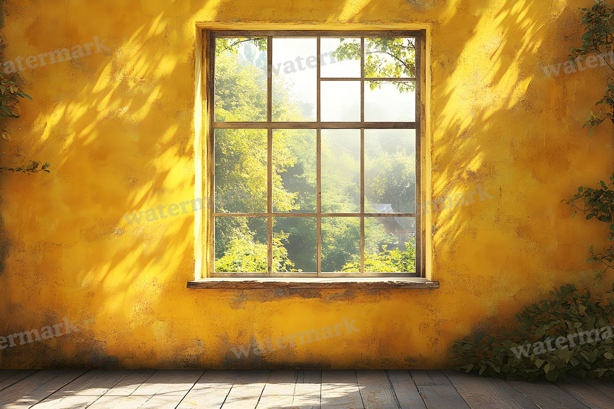 Yellow Vintage Room Backdrop Images