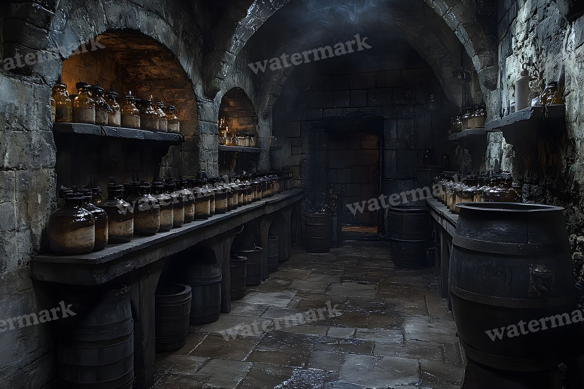 Alchemist Corner Study Backdrop Images