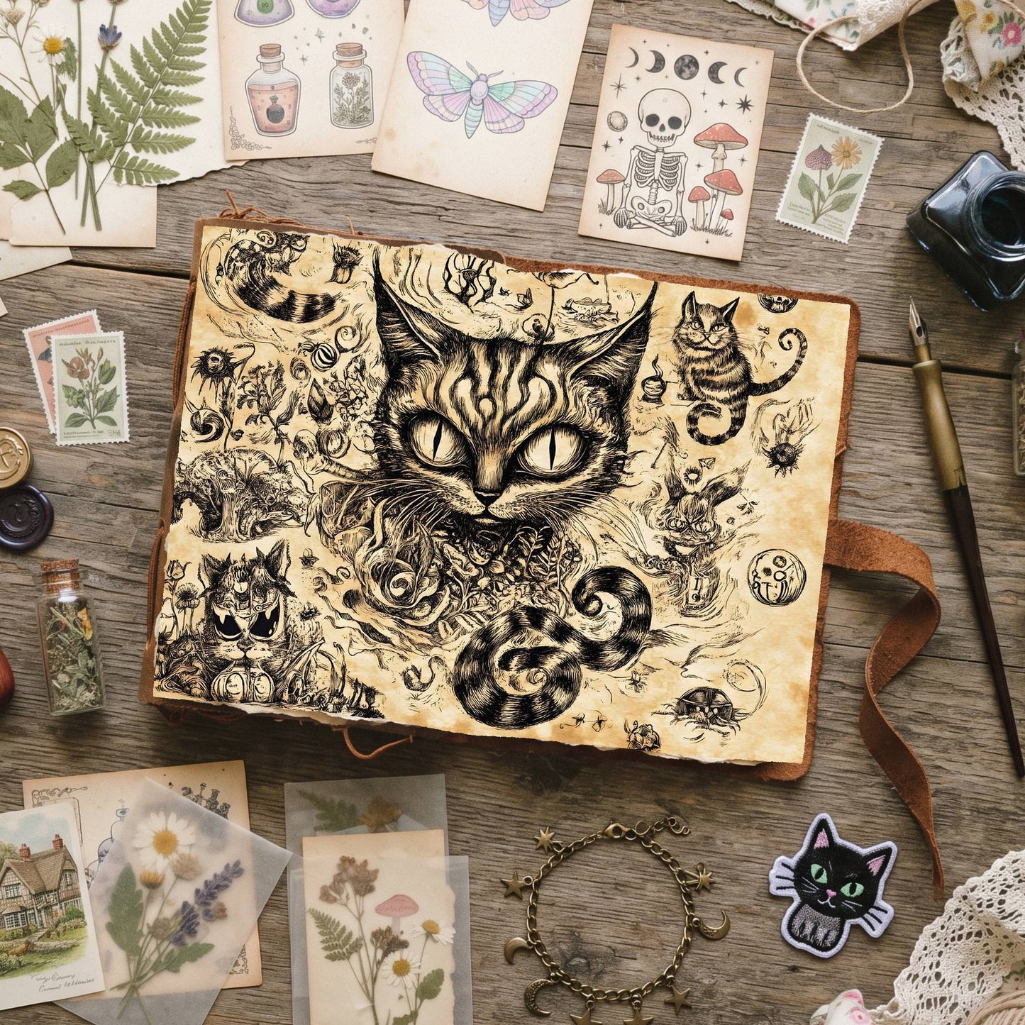 Alice In Wonderland Digital Papers
