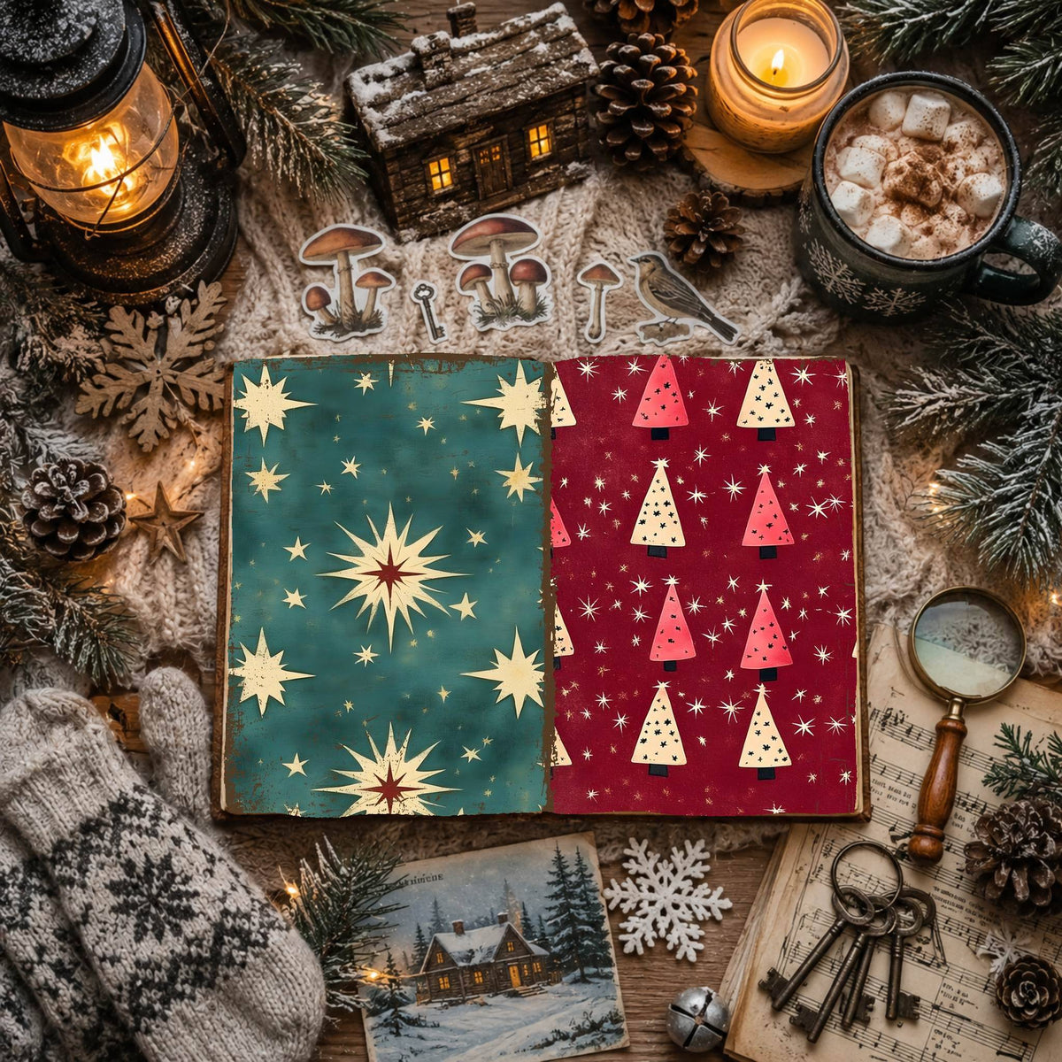 Christmas Digital Papers