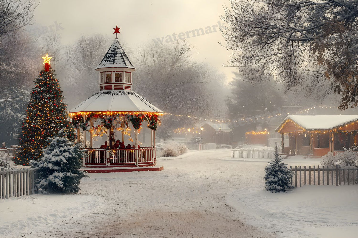 Classic Christmas Backdrop Images