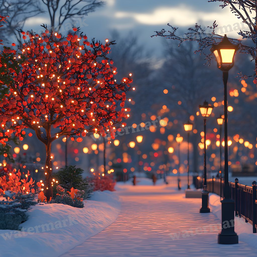 Classic Christmas Backdrop Images
