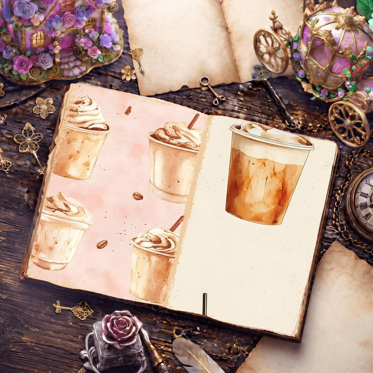 Coffee Digital Papers