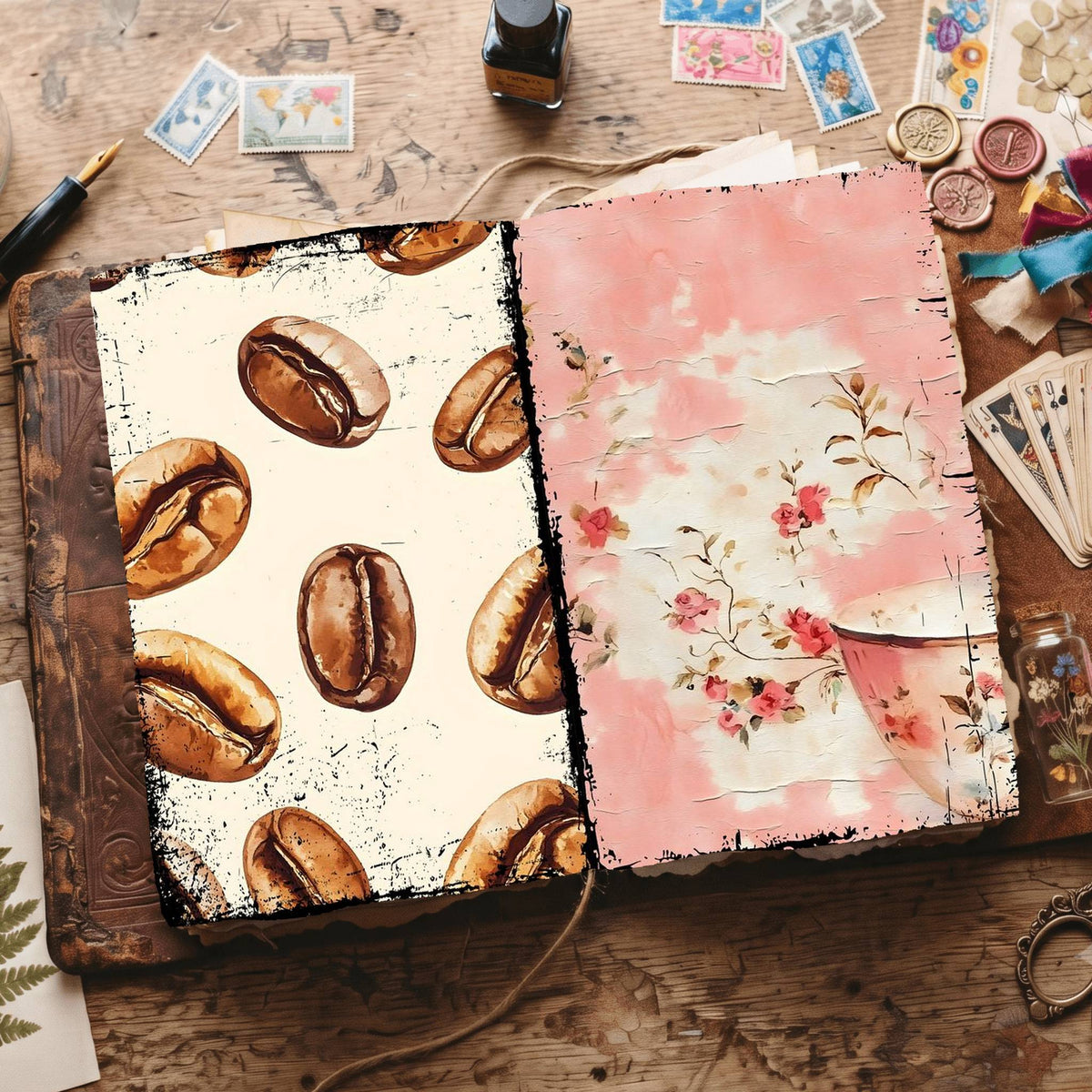 Coffee Digital Papers