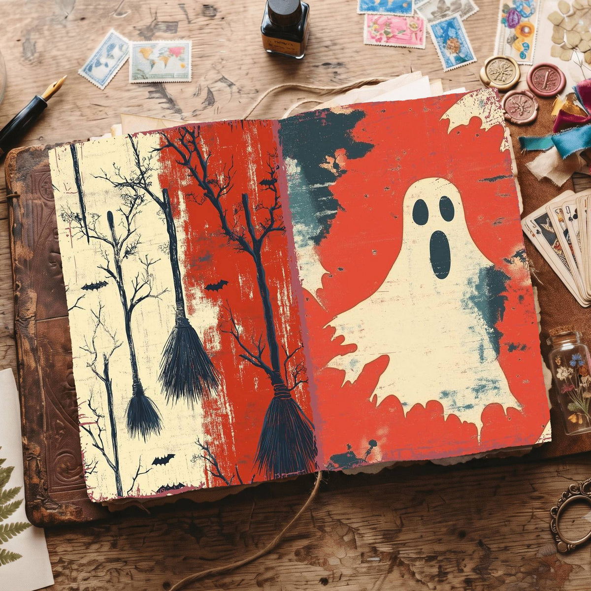 Halloween Digital Papers