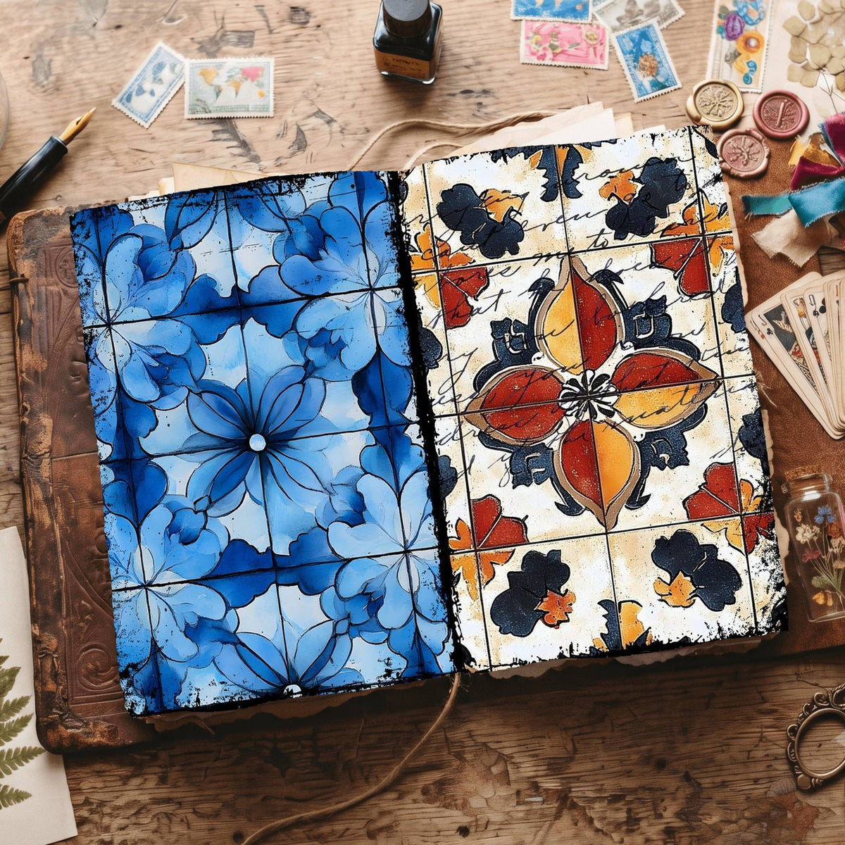 Moroccan Pattern Digital Papers