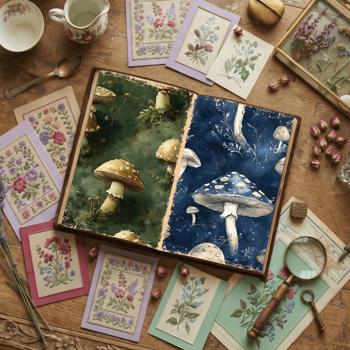 Mushroom Digital Papers