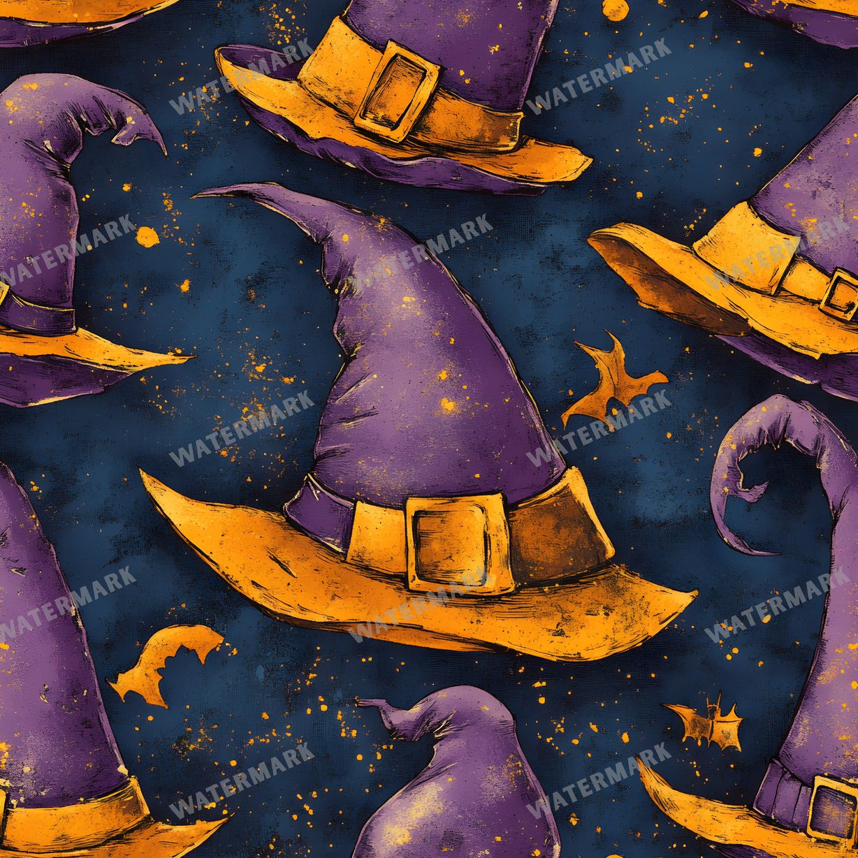 Witchcraft Seamless Pattern