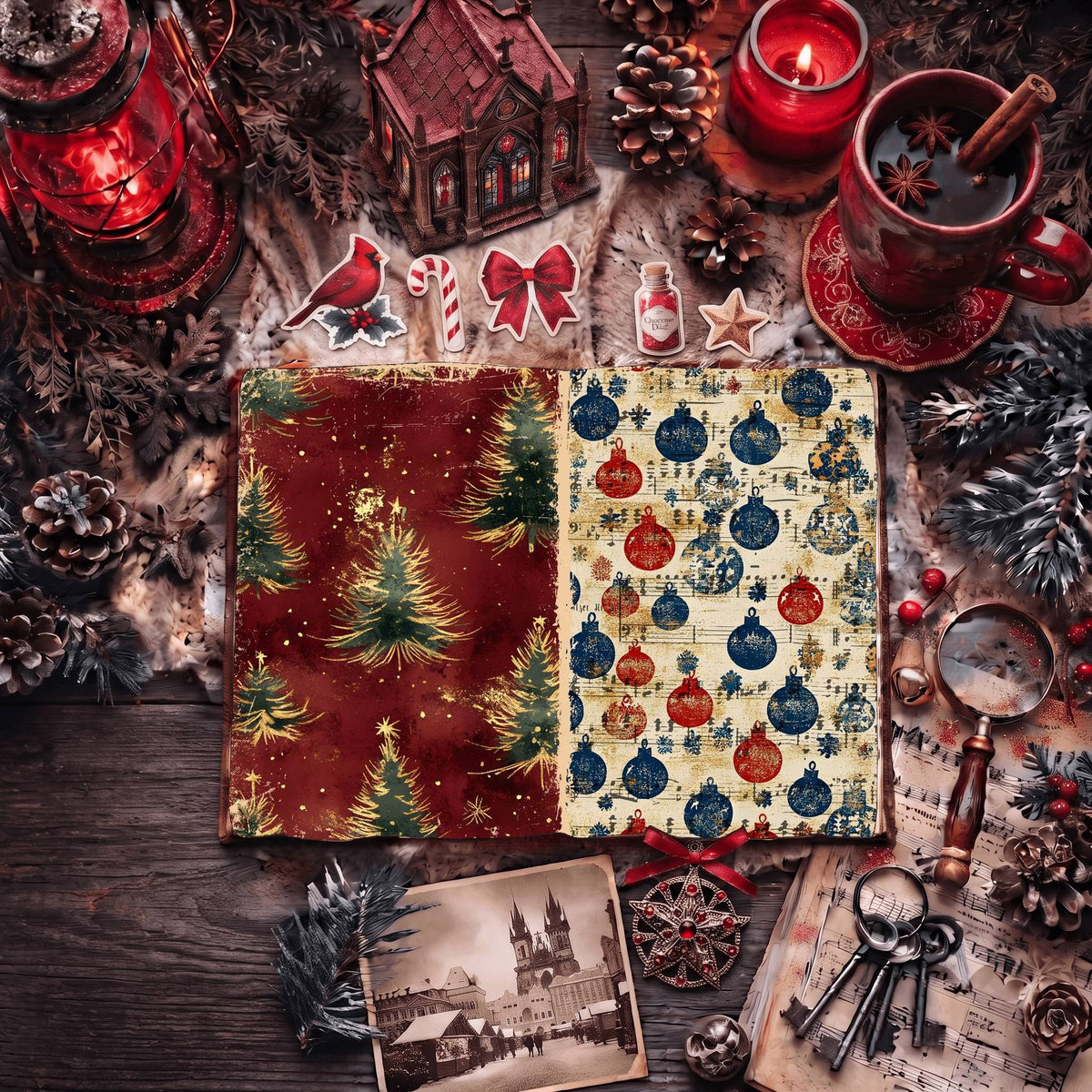 Christmas Digital Papers