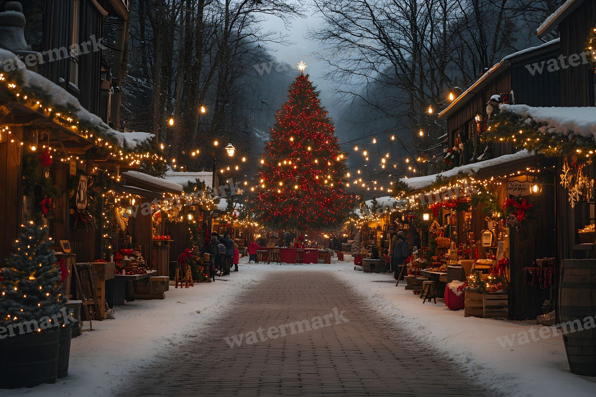 Classic Christmas Backdrop Images