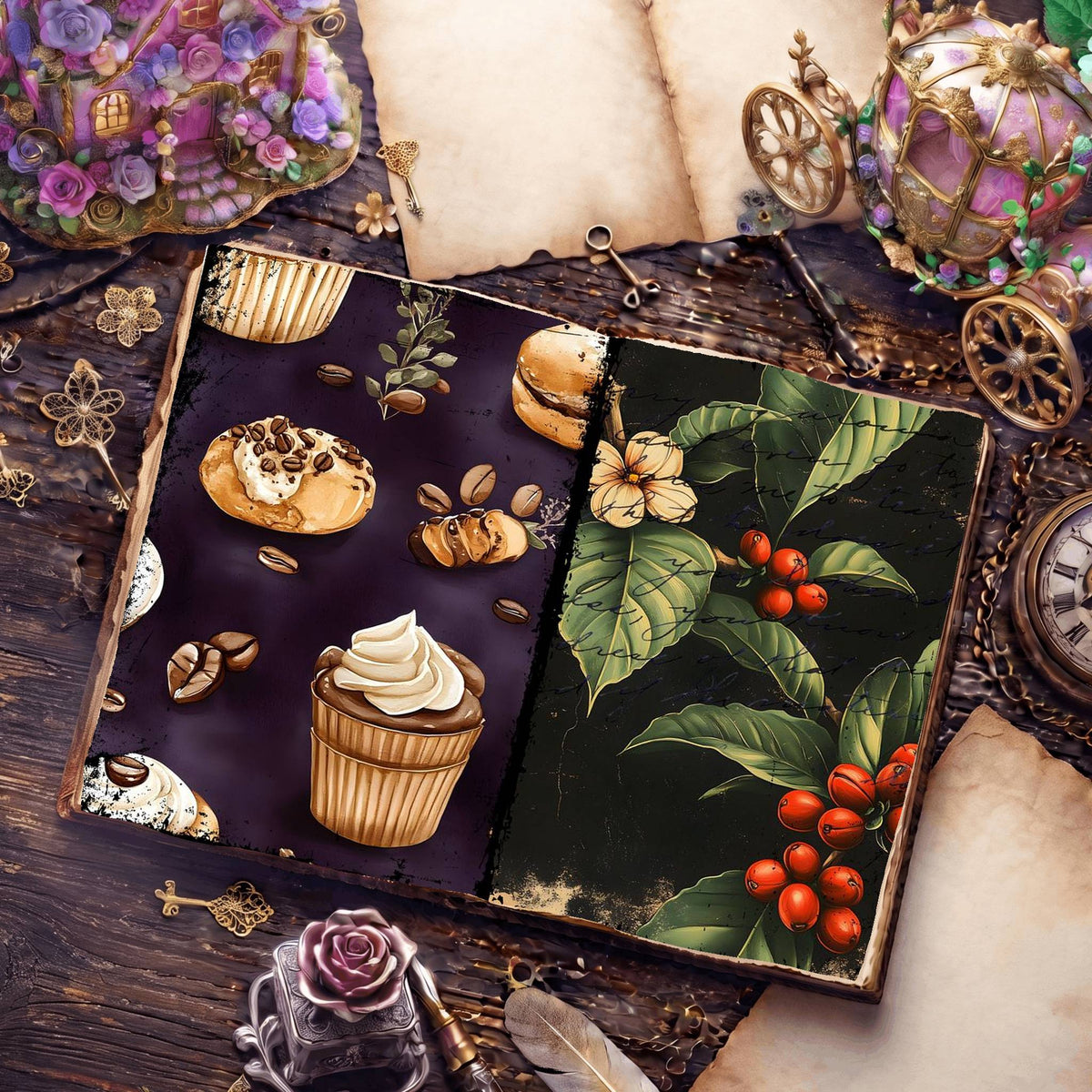 Coffee Digital Papers