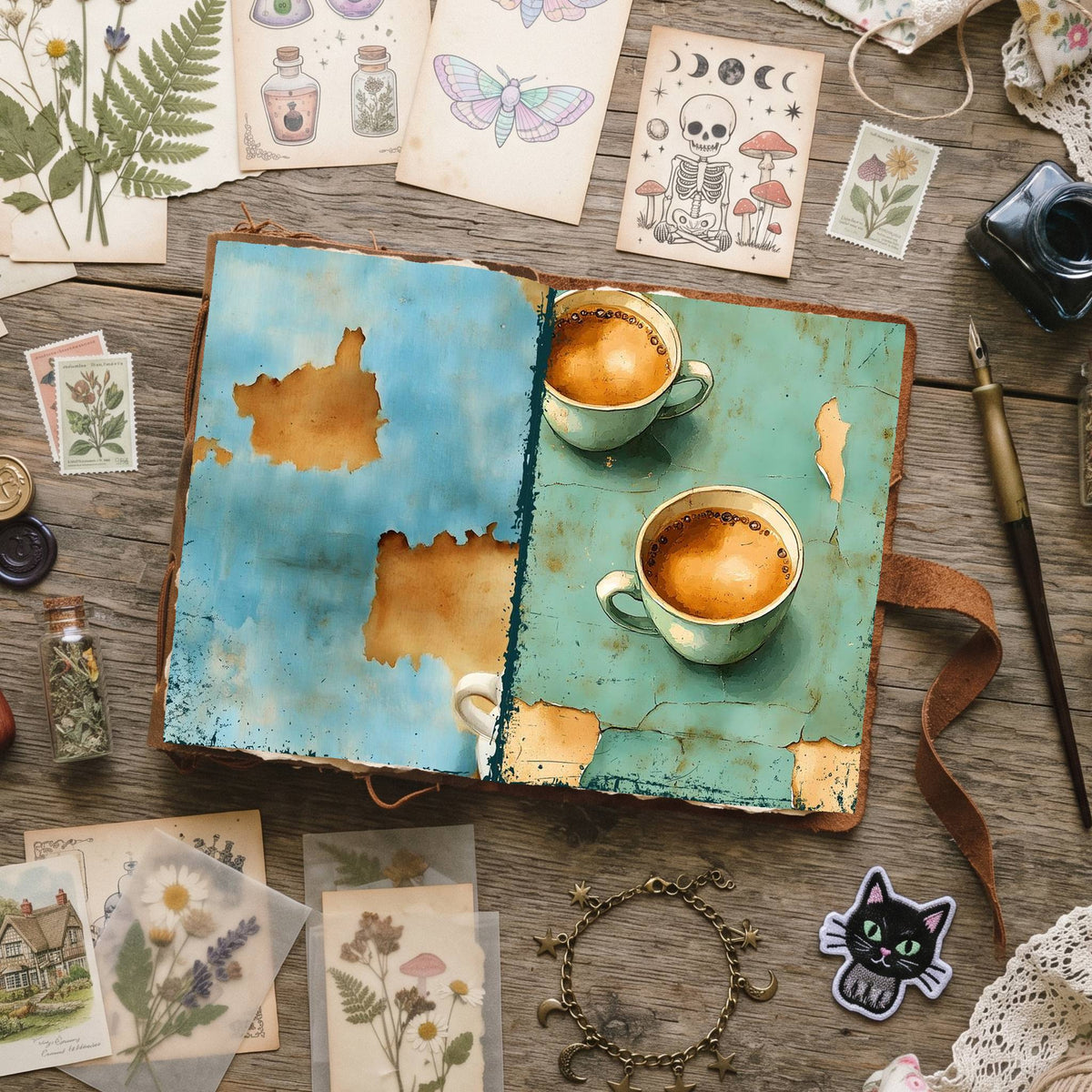 Coffee Digital Papers
