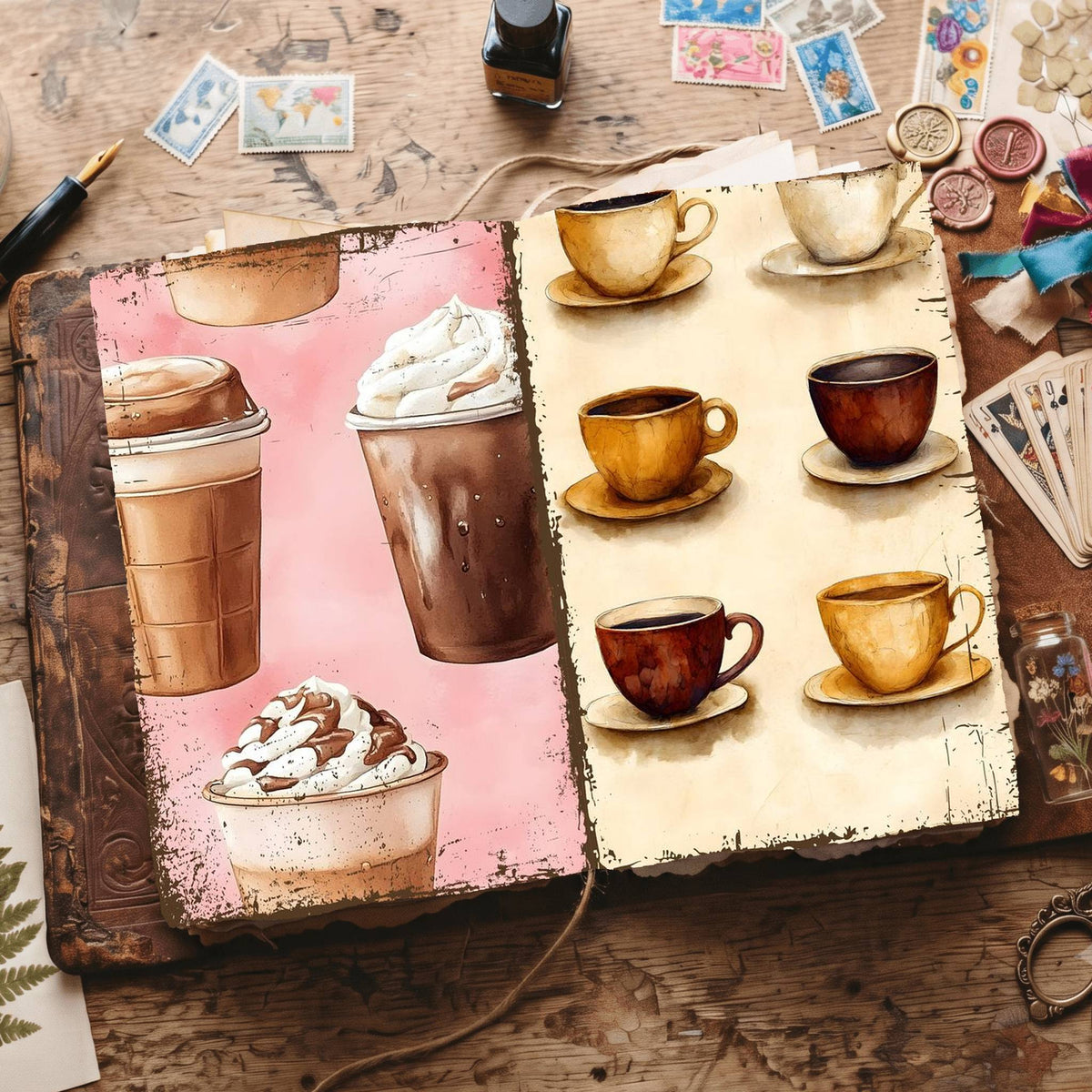 Coffee Digital Papers